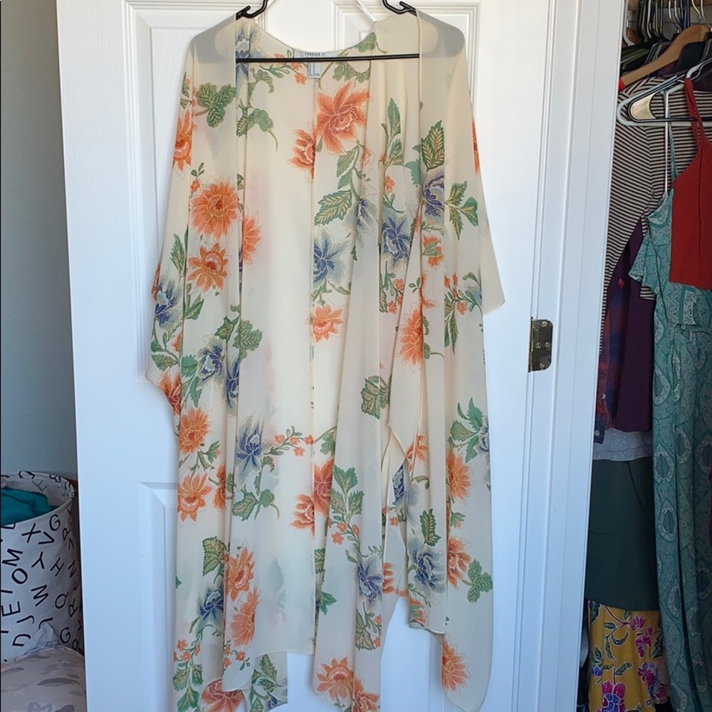 Floral kimono